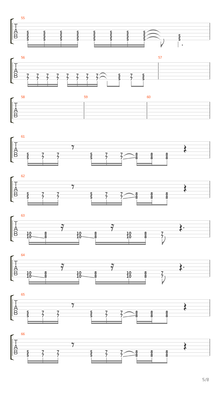 Evolution (6 String)吉他谱