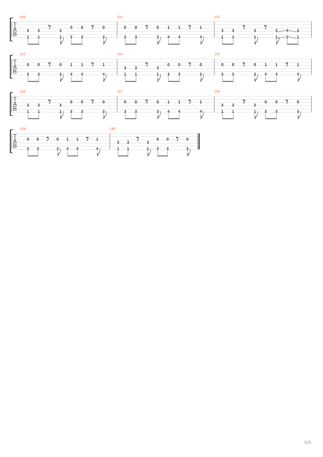 Feuer吉他谱