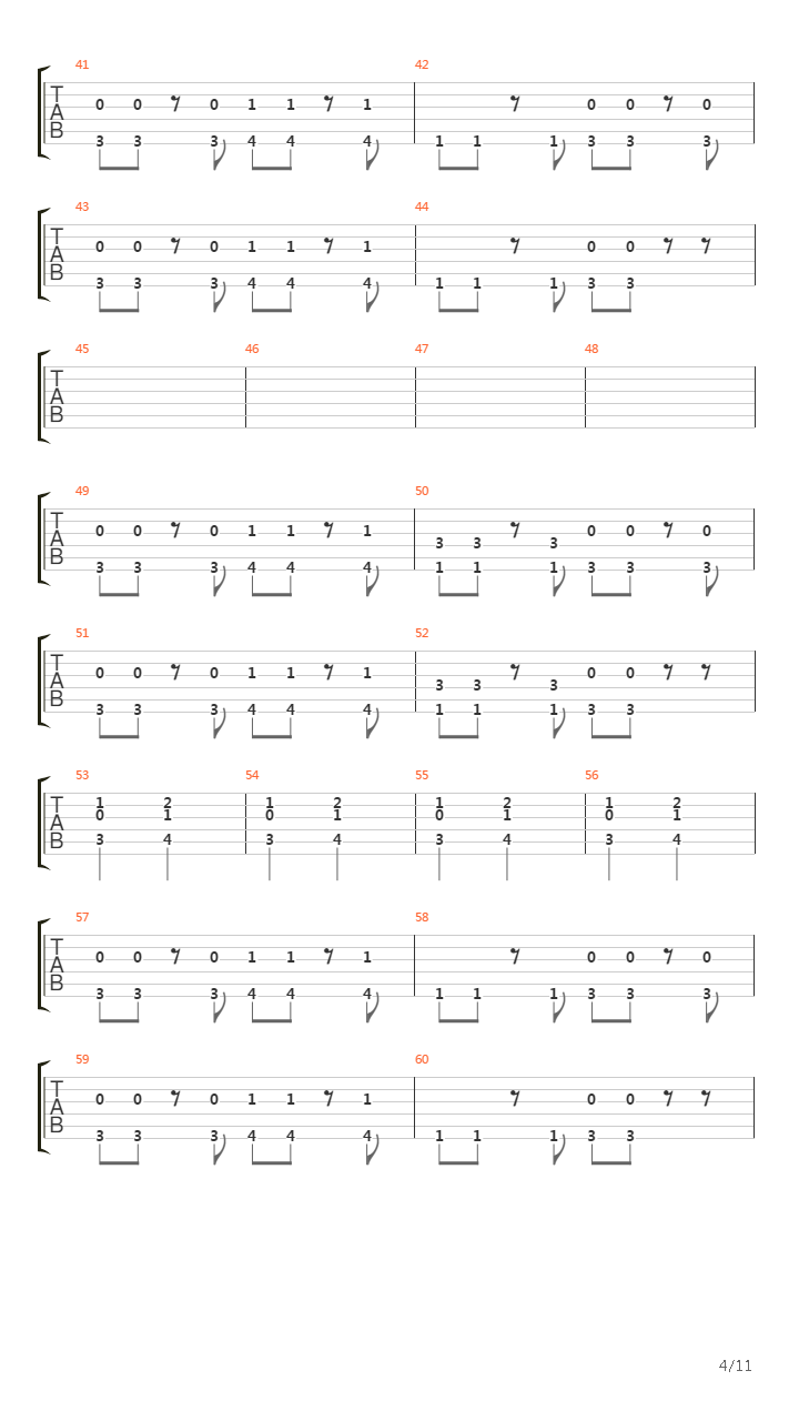 Feuer吉他谱