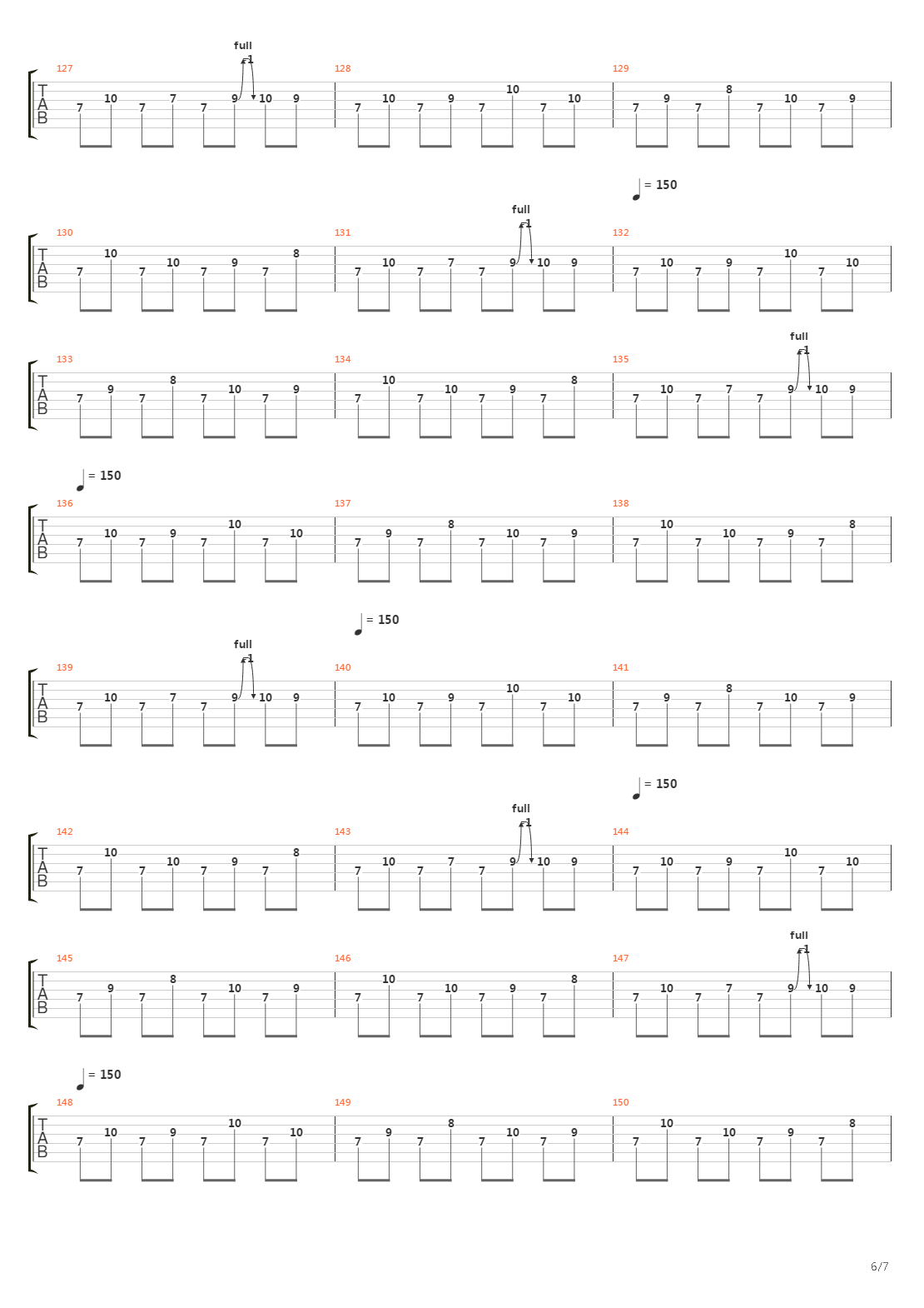 1.19吉他谱