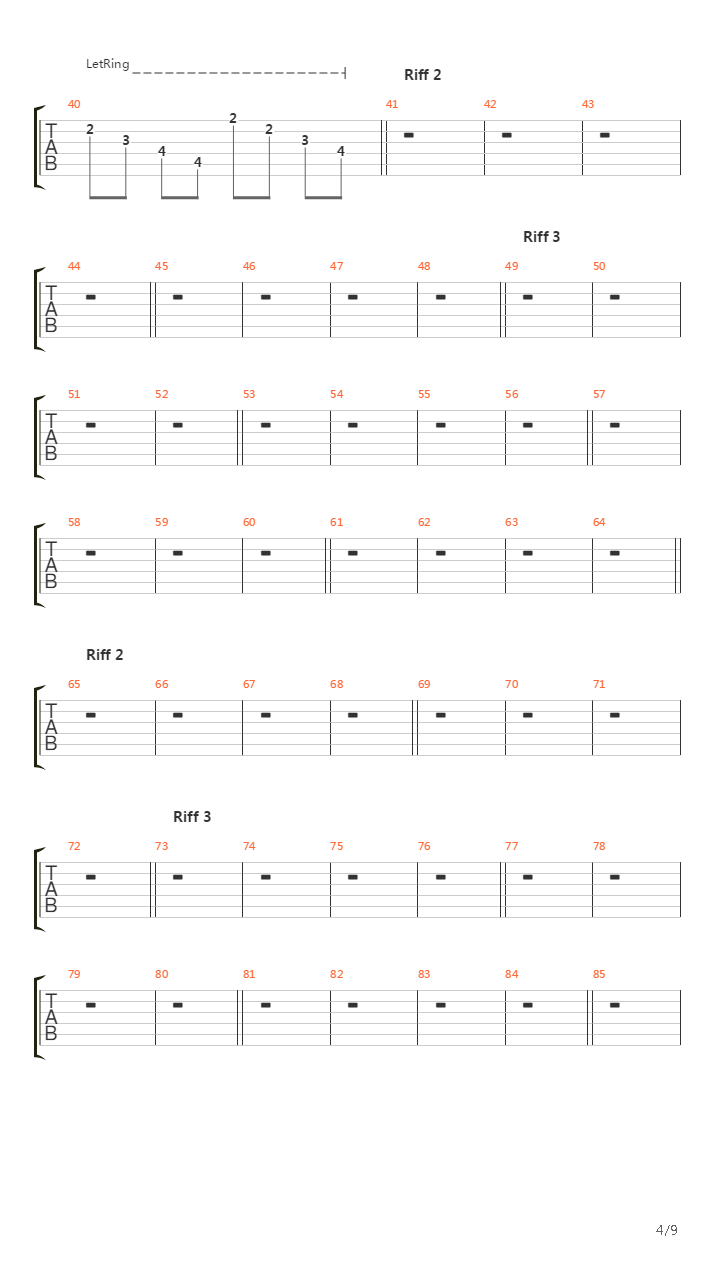 The Path Of The Gods吉他谱