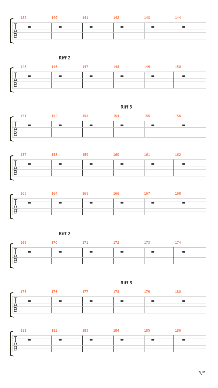 The Path Of The Gods吉他谱