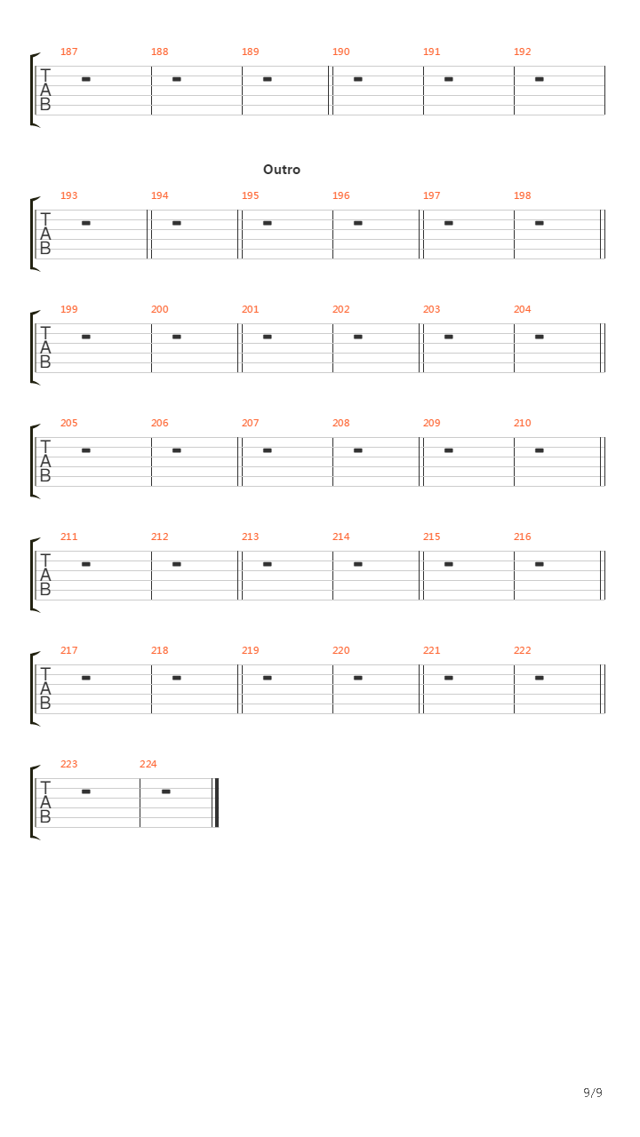 The Path Of The Gods吉他谱