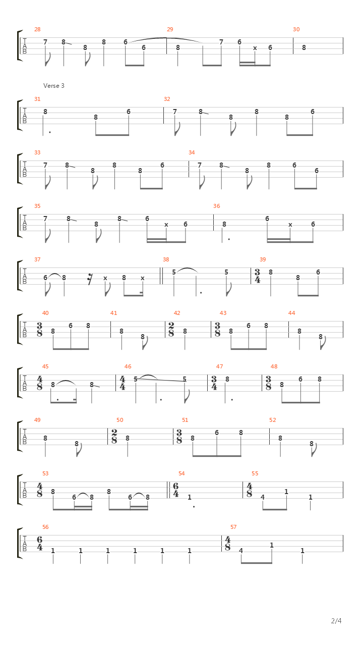 Bron Y Aur Stomp吉他谱