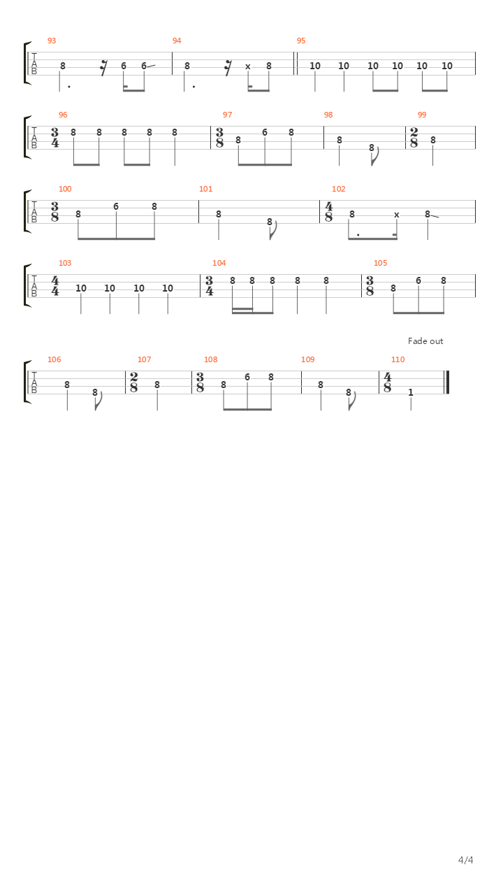 Bron Y Aur Stomp吉他谱