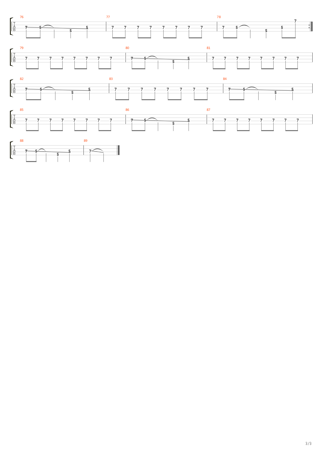 Communication Breakdown吉他谱