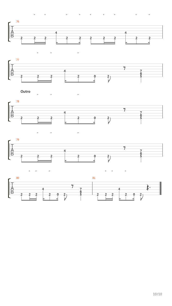 Immigrant Song吉他谱