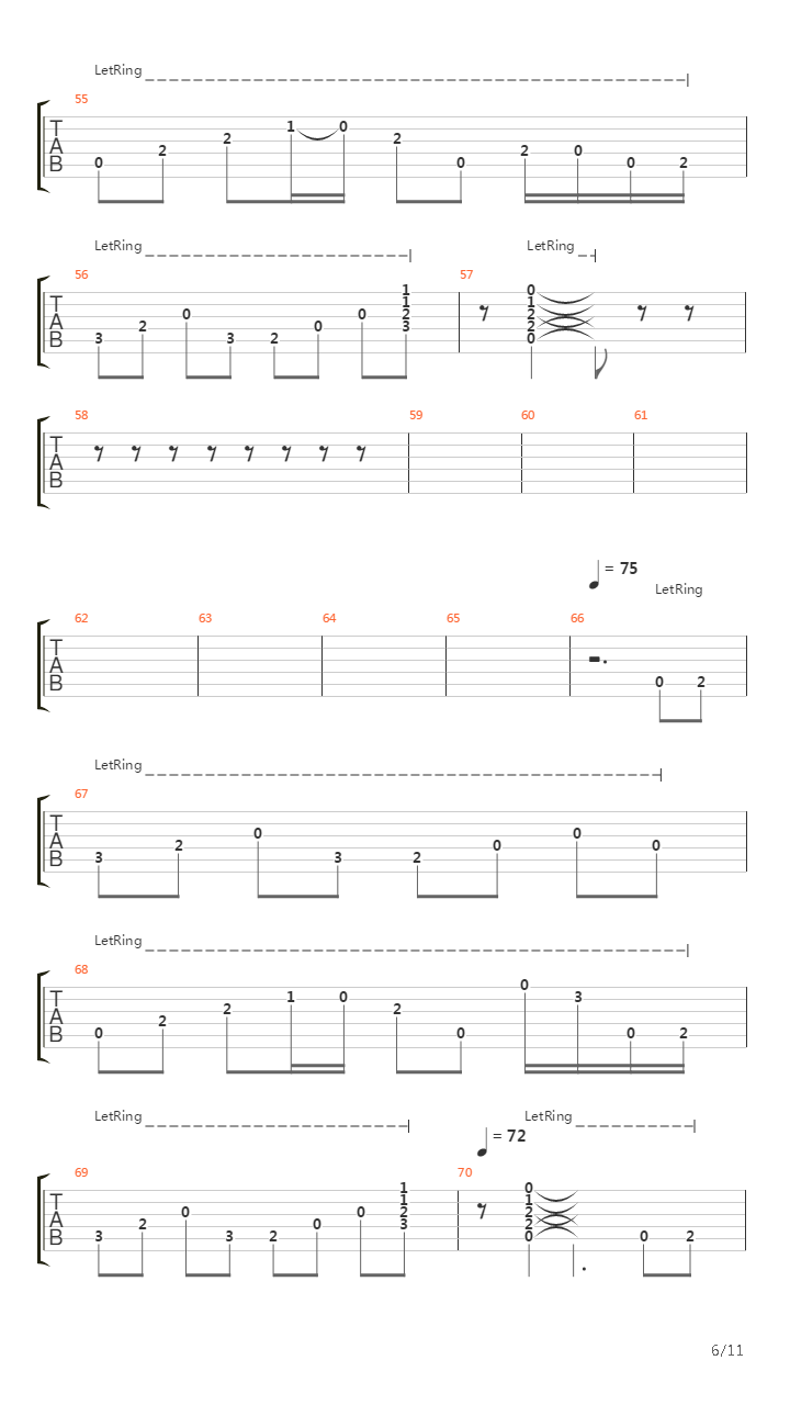 Stairway To Heaven (Celebration Day)吉他谱