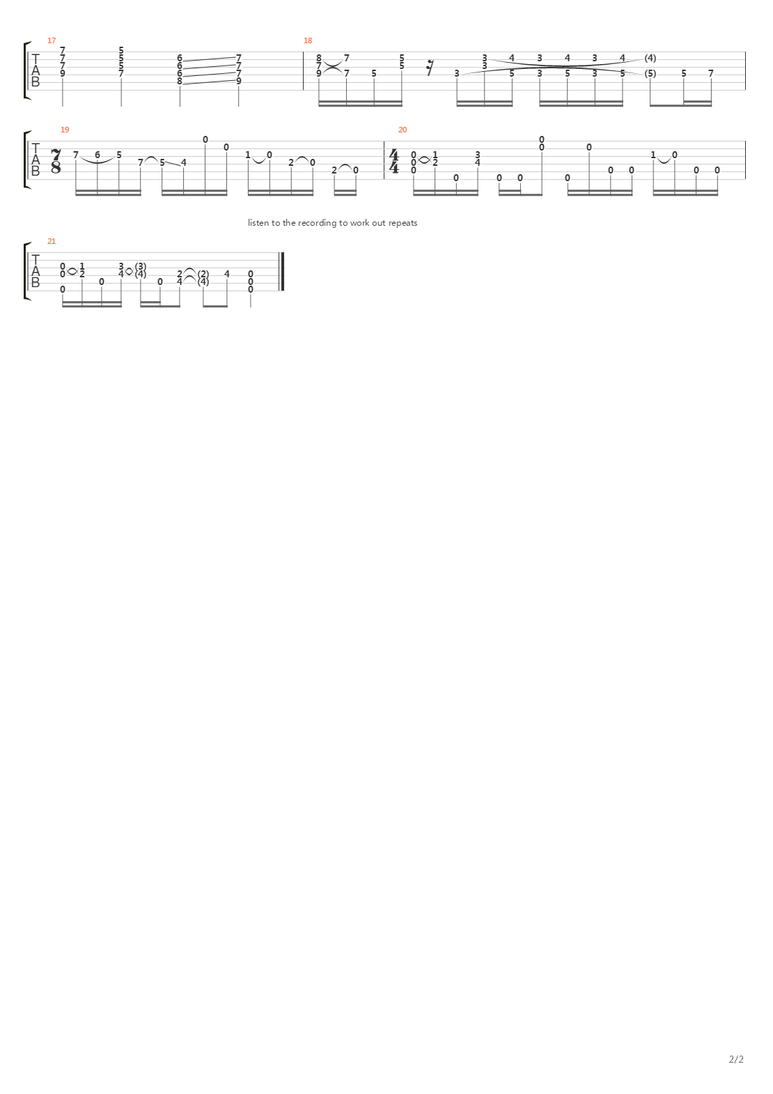 Little Martha吉他谱