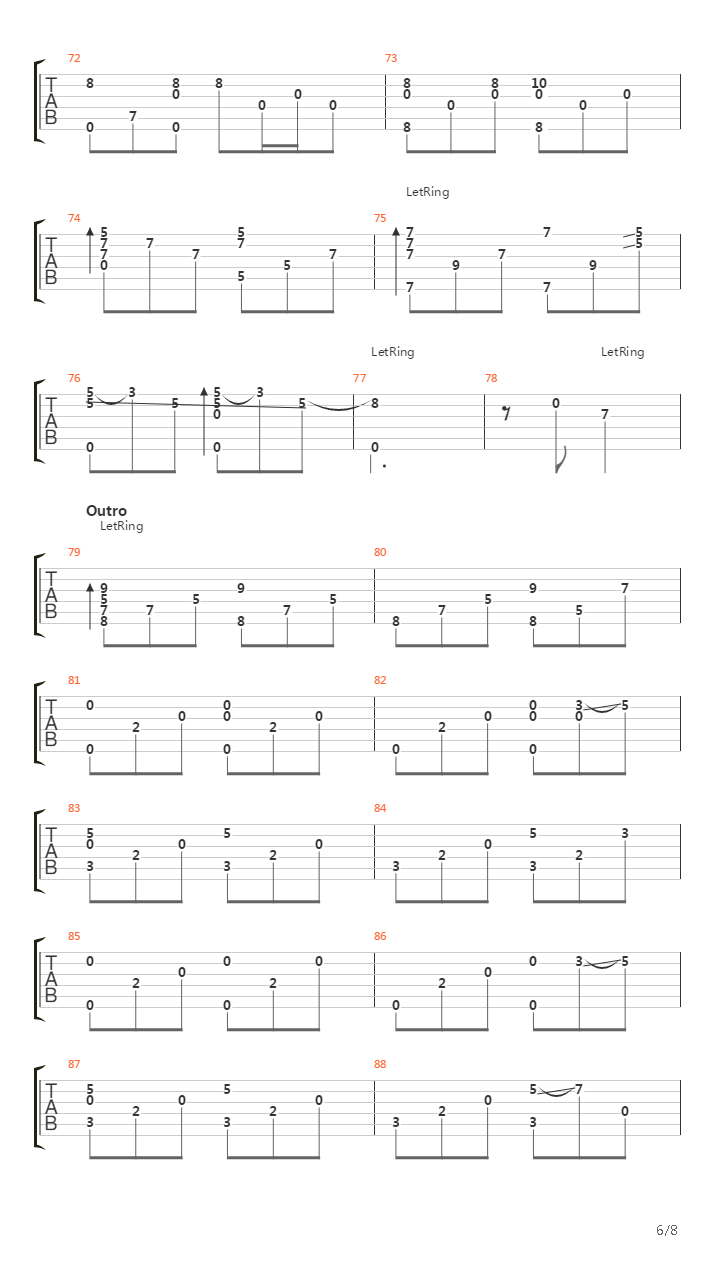 Hallelujah (Arranged by Patrick Matlock)吉他谱