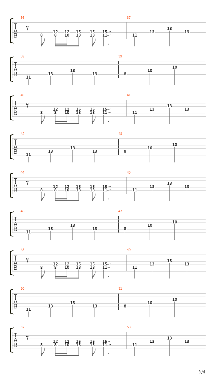 Back O Da Bus吉他谱