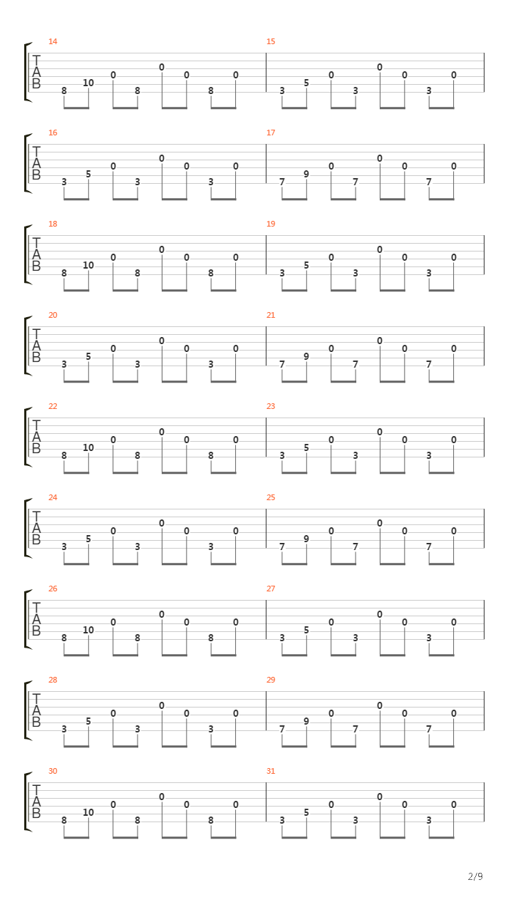 Build A Bridge吉他谱