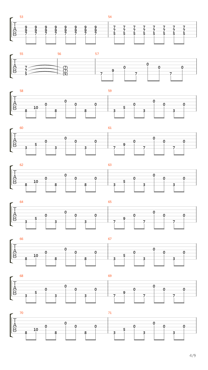 Build A Bridge吉他谱