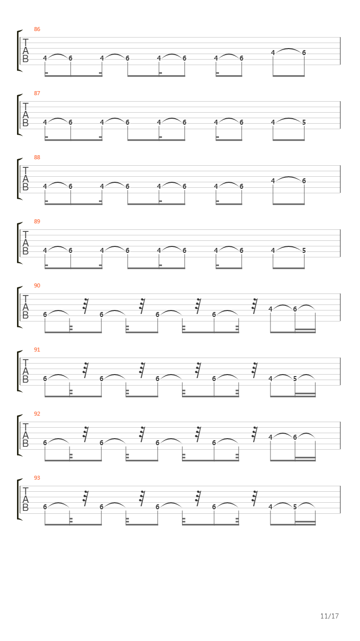 Take a Look Around吉他谱