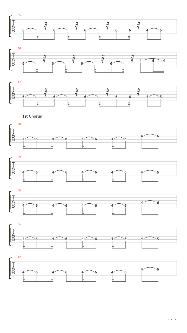 Take a Look Around吉他谱