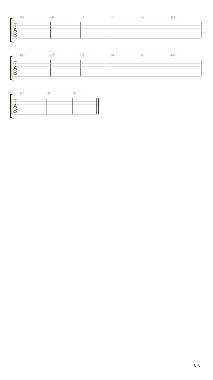 Across The Line吉他谱