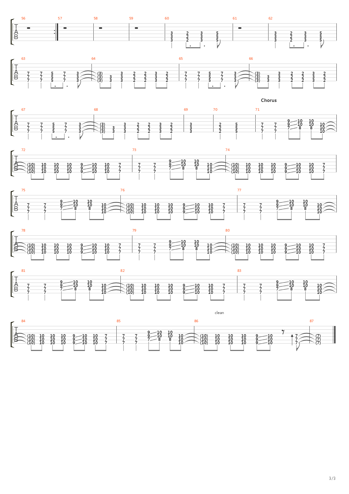 Forgotten吉他谱