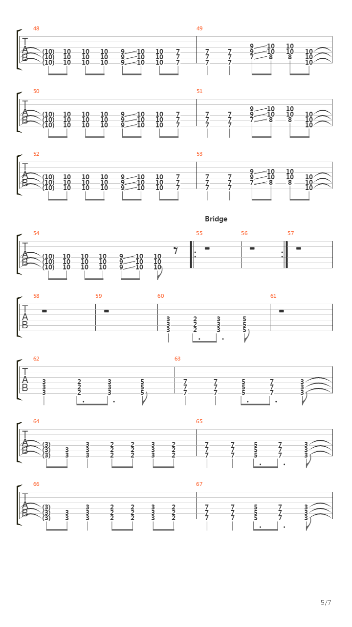 Forgotten吉他谱