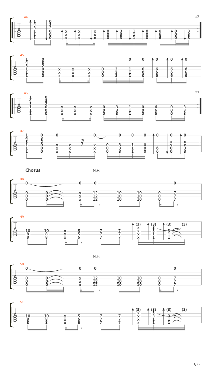 One Step Closer (Fingerstyle Version by Bryan Rason)吉他谱