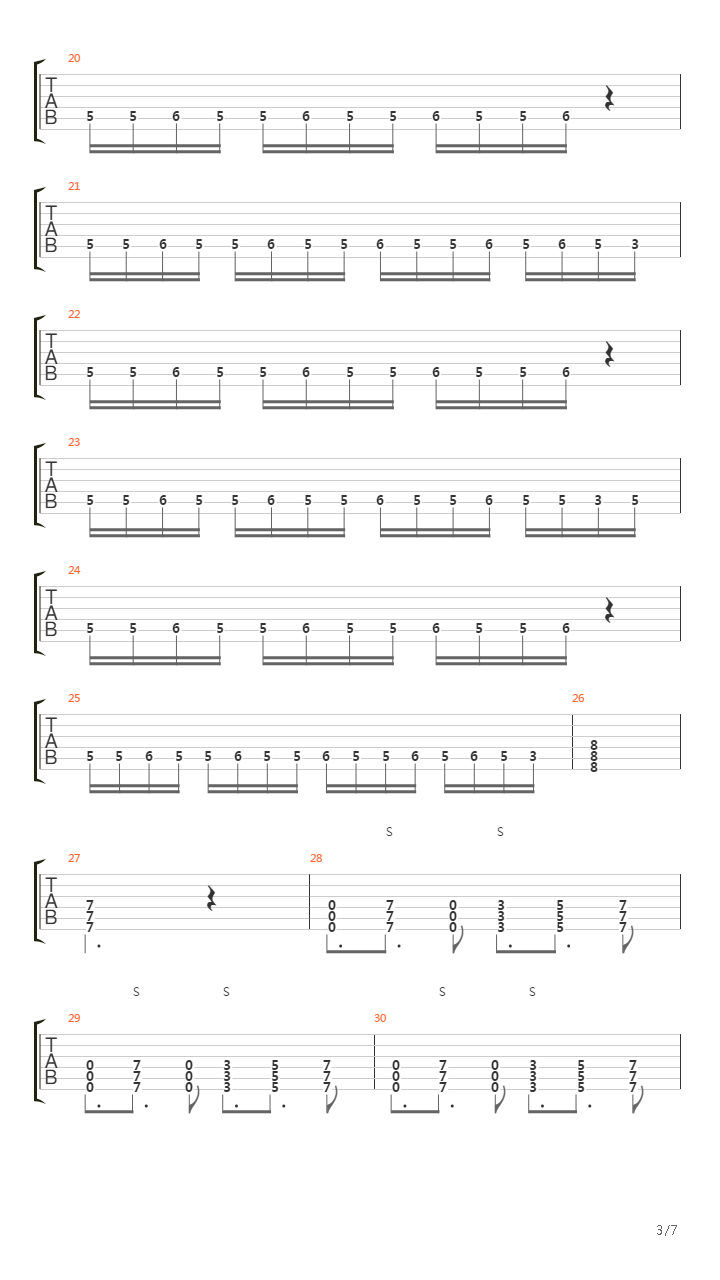 Qwerty吉他谱