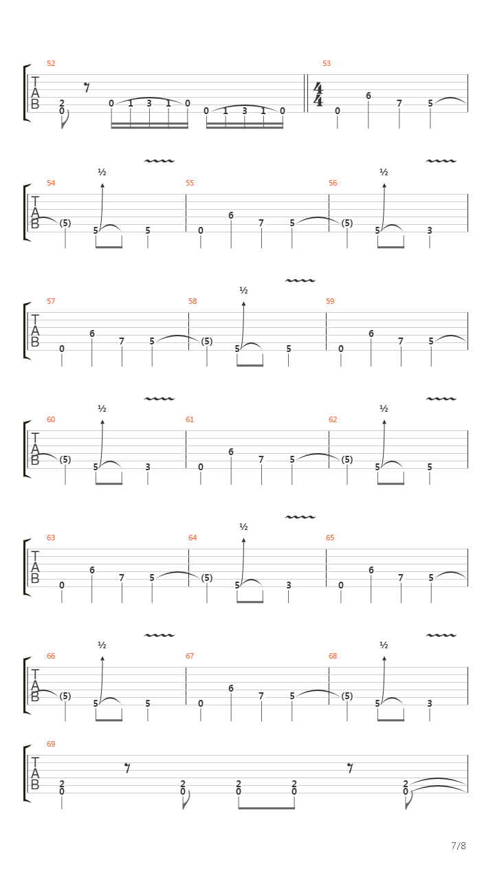 222吉他谱