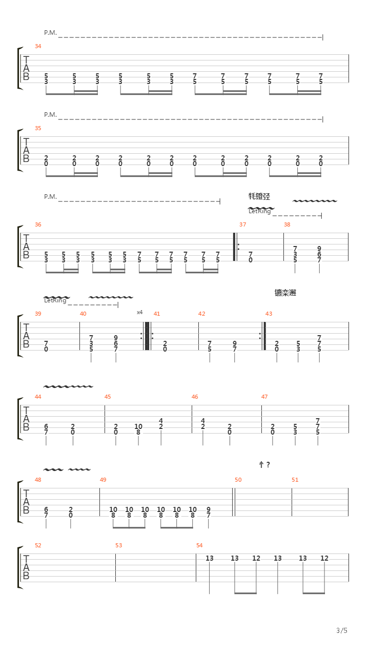 Сирота казанская (Metal version)吉他谱