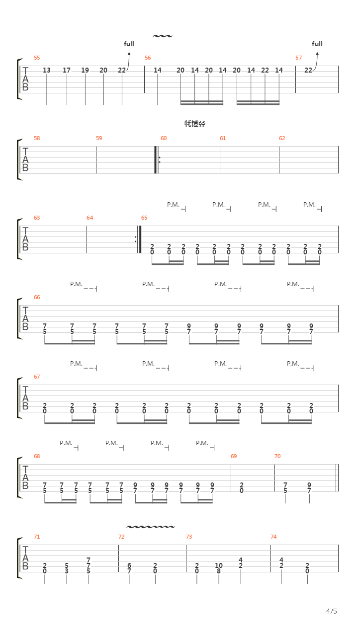 Сирота казанская (Metal version)吉他谱