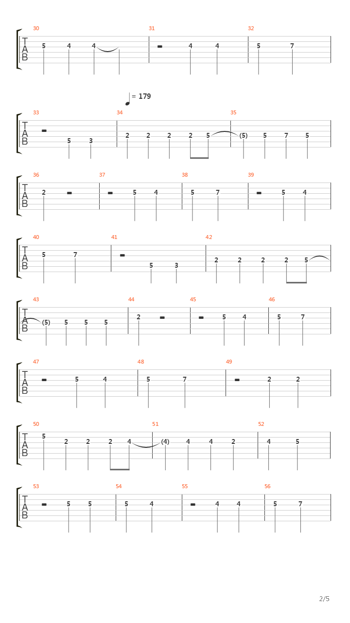 Волк吉他谱