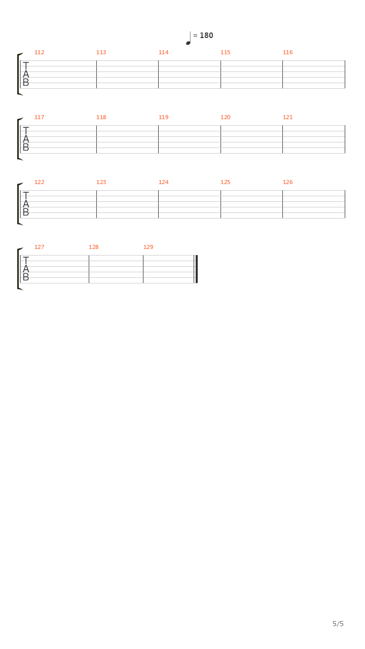 Волк吉他谱