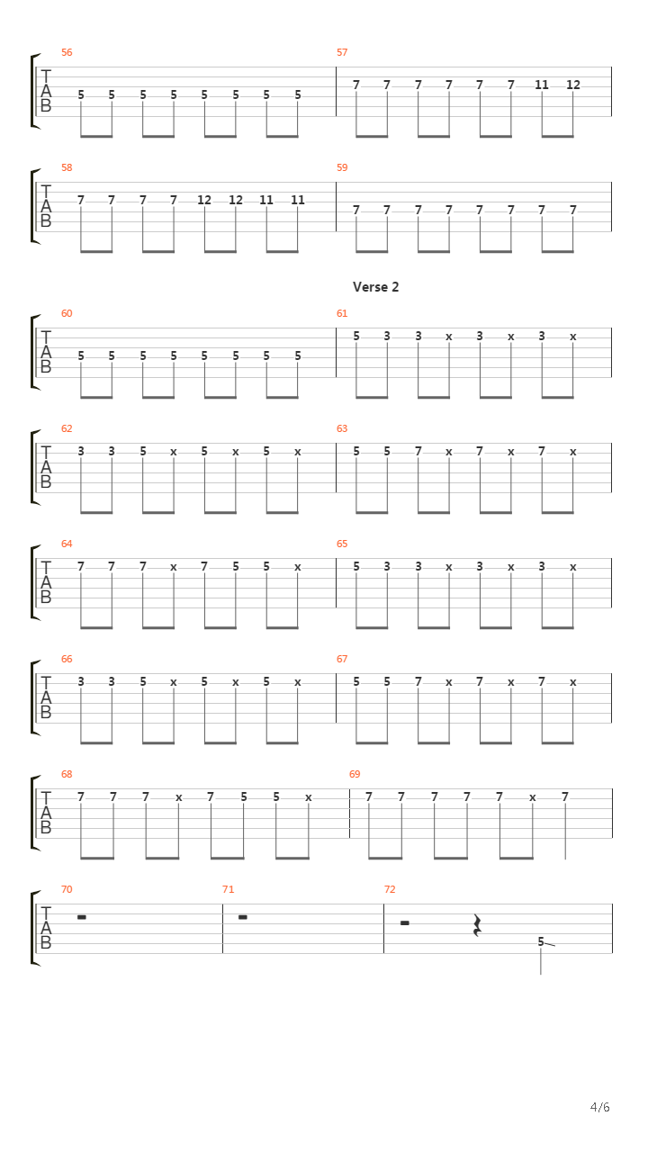 Космонавт吉他谱