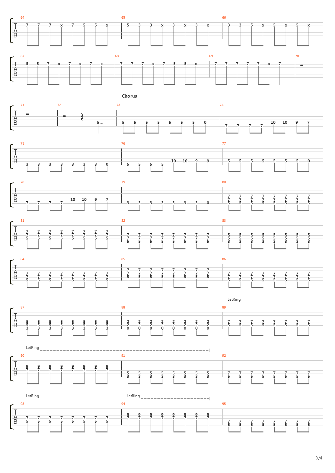 Космонавт吉他谱