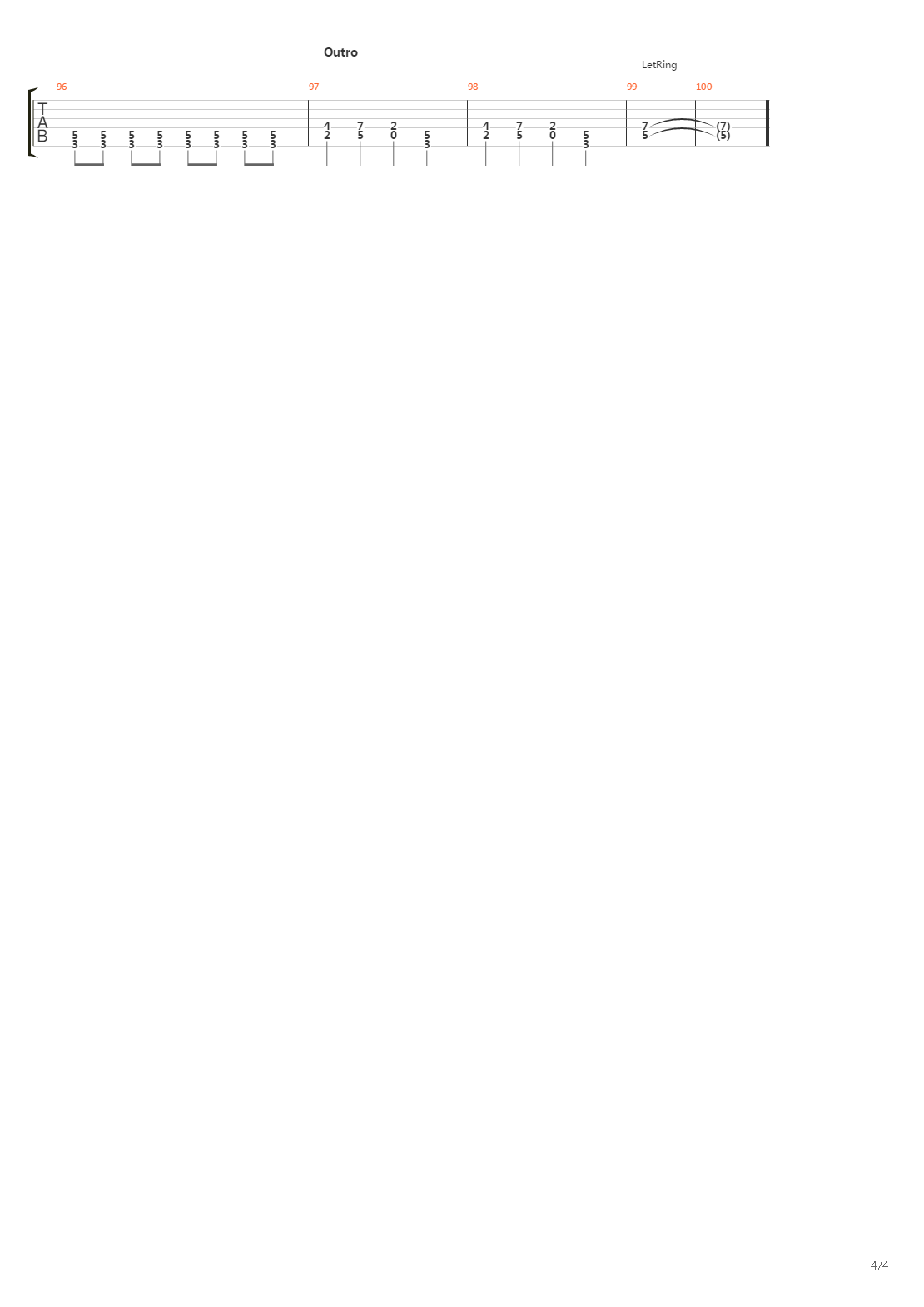 Космонавт吉他谱