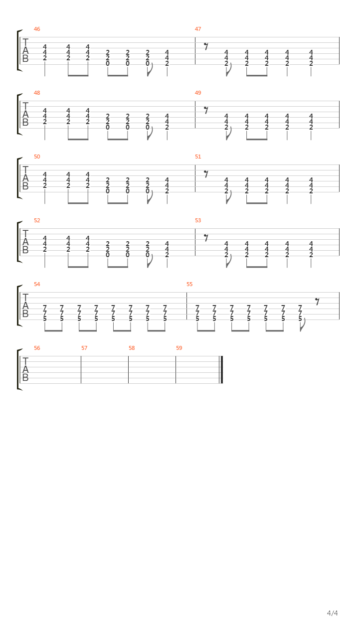 Хорошо吉他谱
