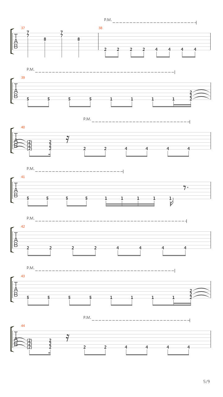 1999吉他谱