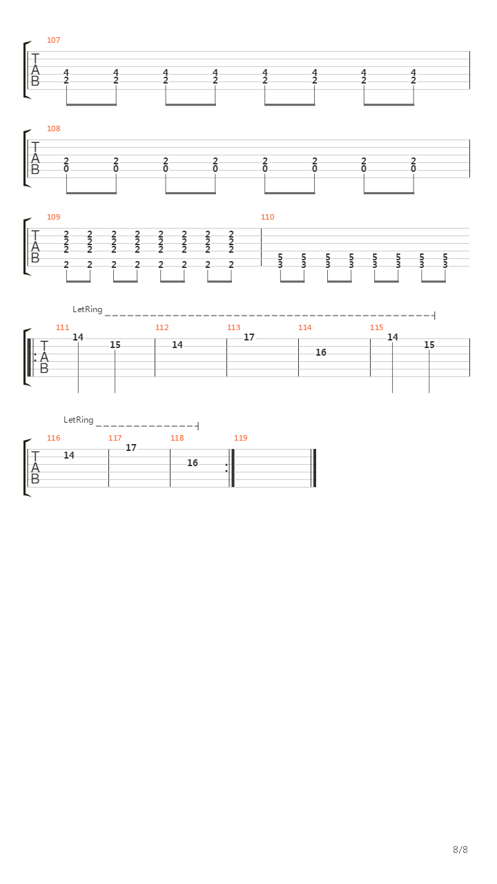 Rain吉他谱