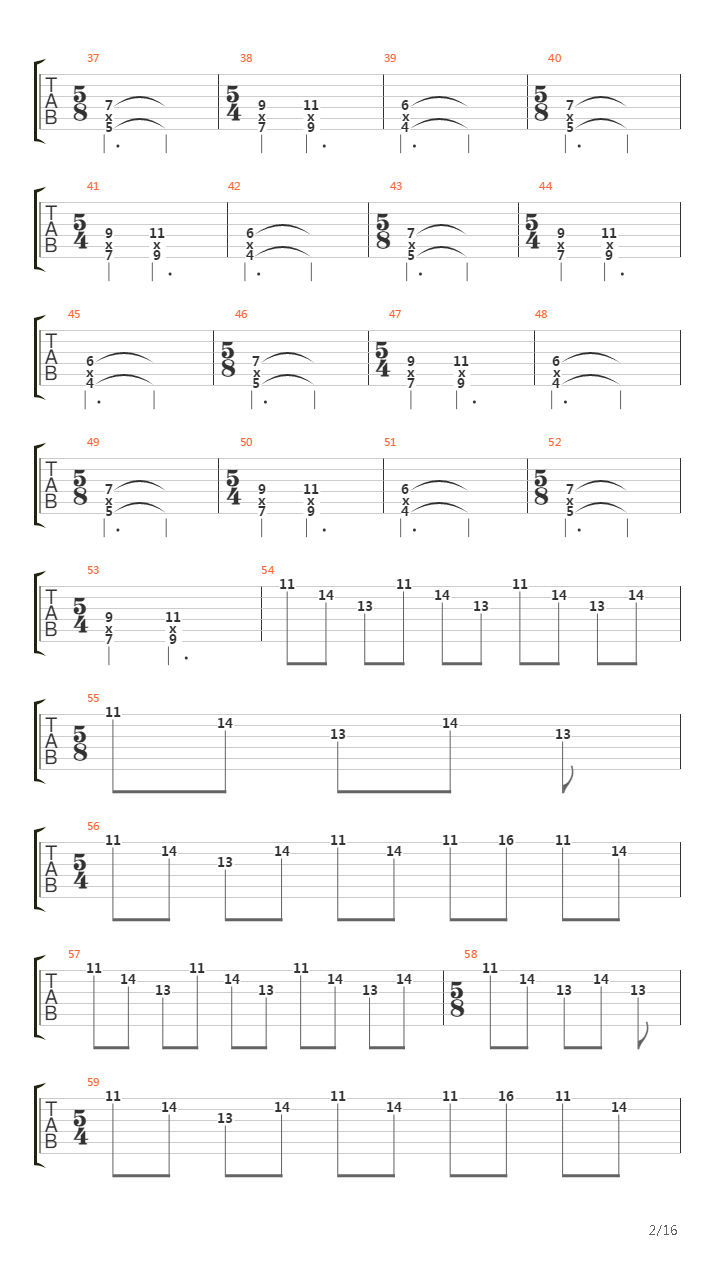 Rapid Calm吉他谱