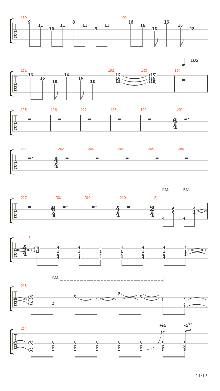Rapid Calm吉他谱