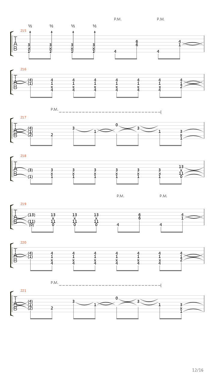 Rapid Calm吉他谱