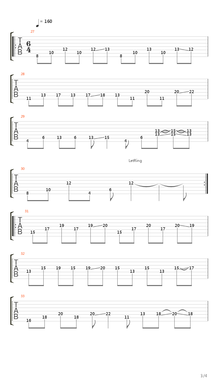 Elevation Path吉他谱