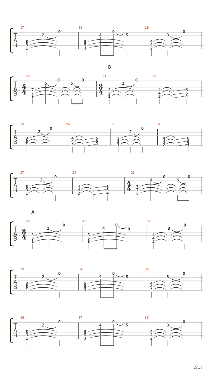 Nemeinn吉他谱