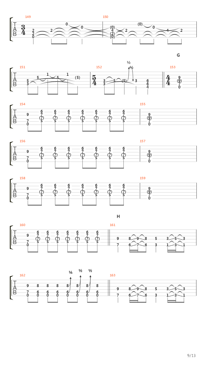 Nemeinn吉他谱
