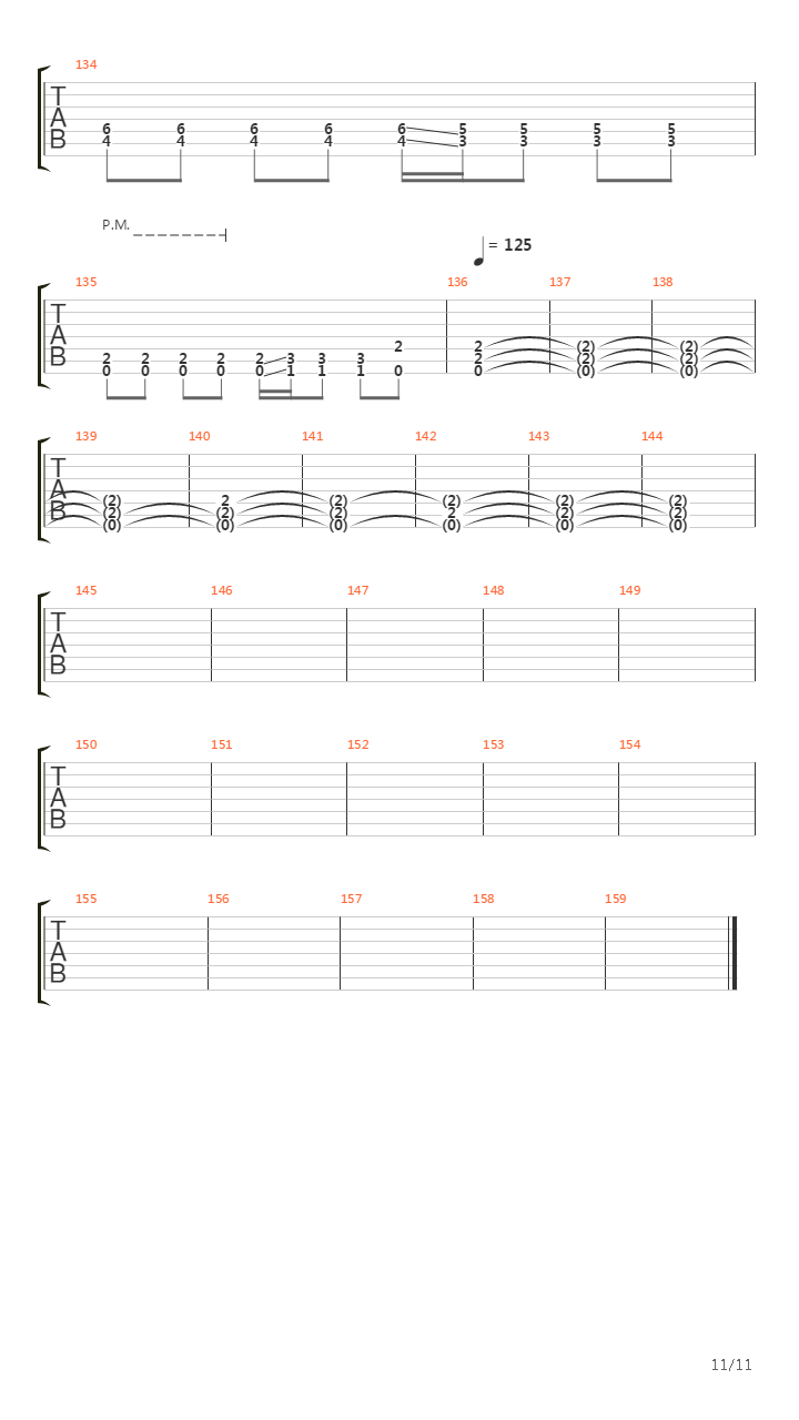 The Valley吉他谱