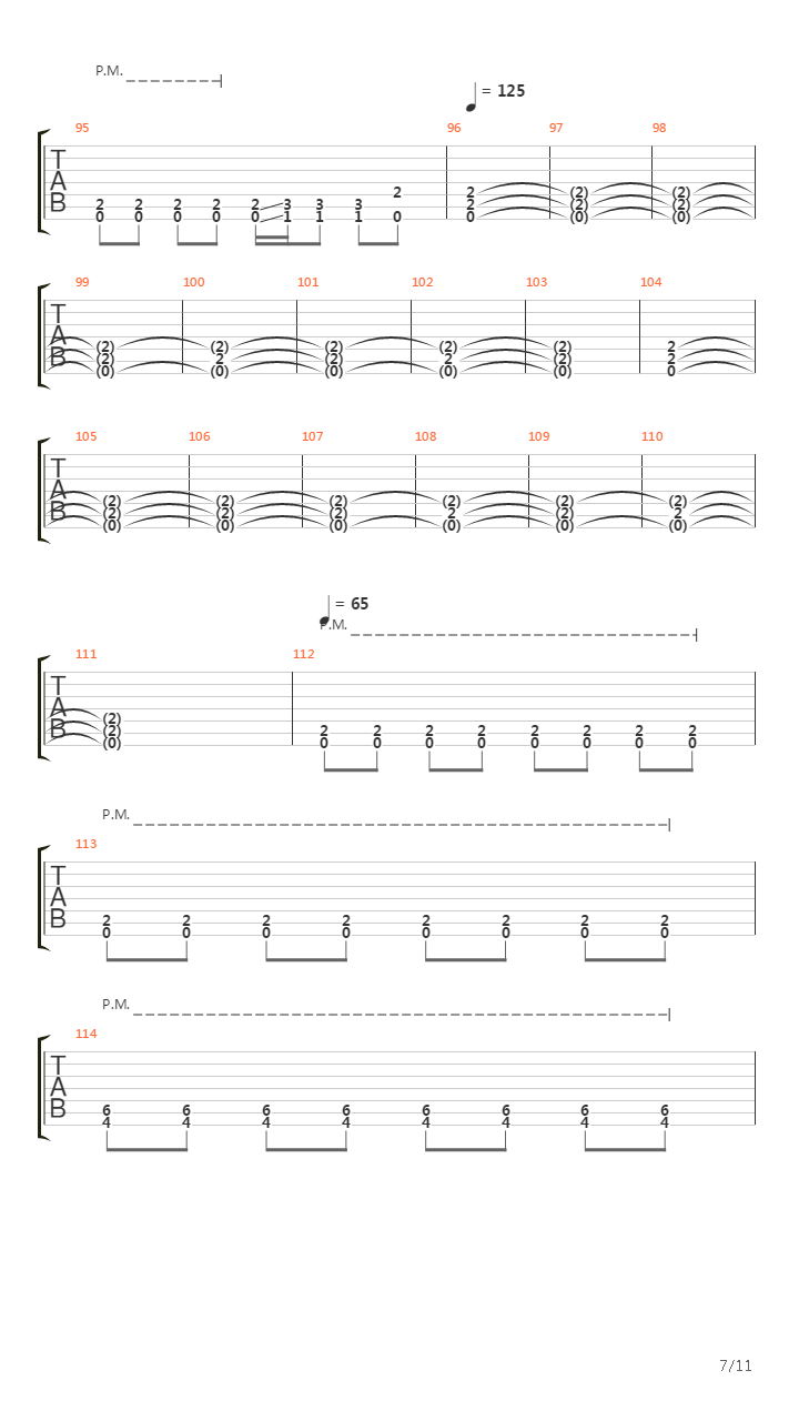 The Valley吉他谱