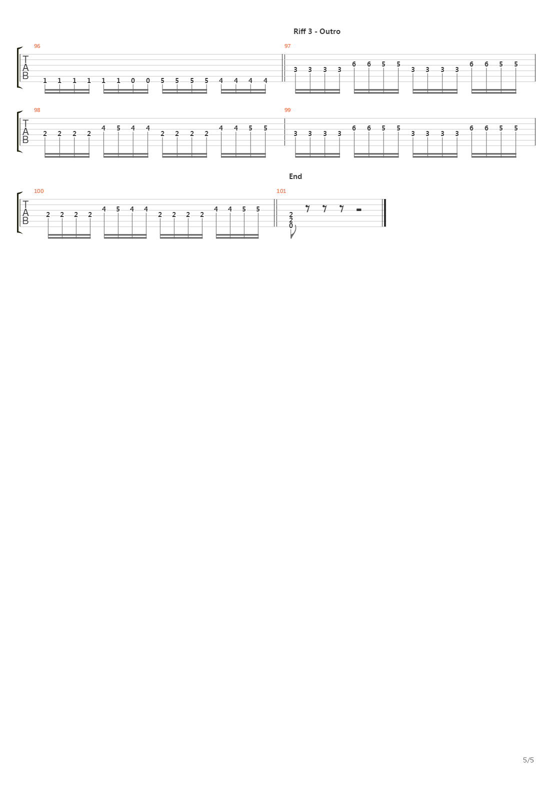 Darkened吉他谱