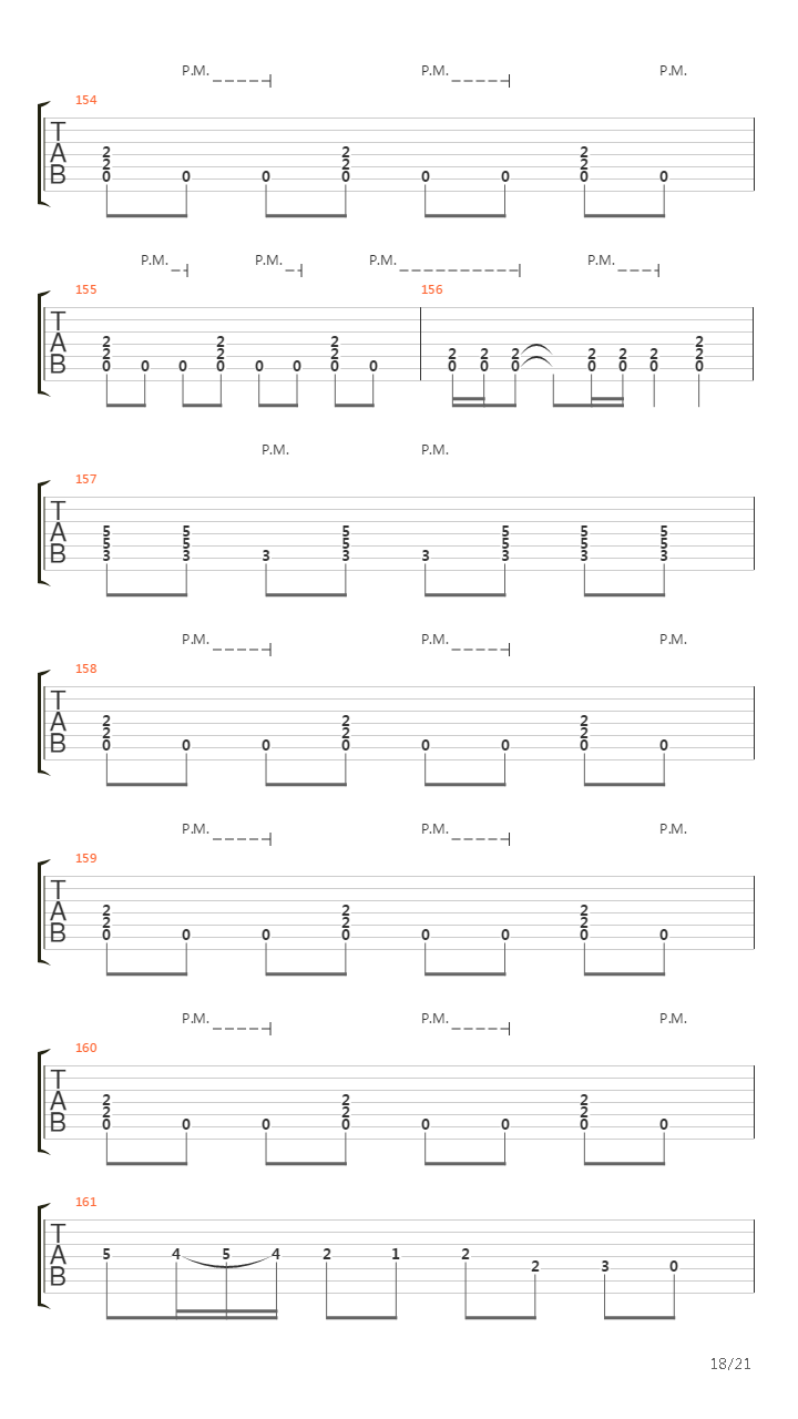 Sense Without Sanity吉他谱