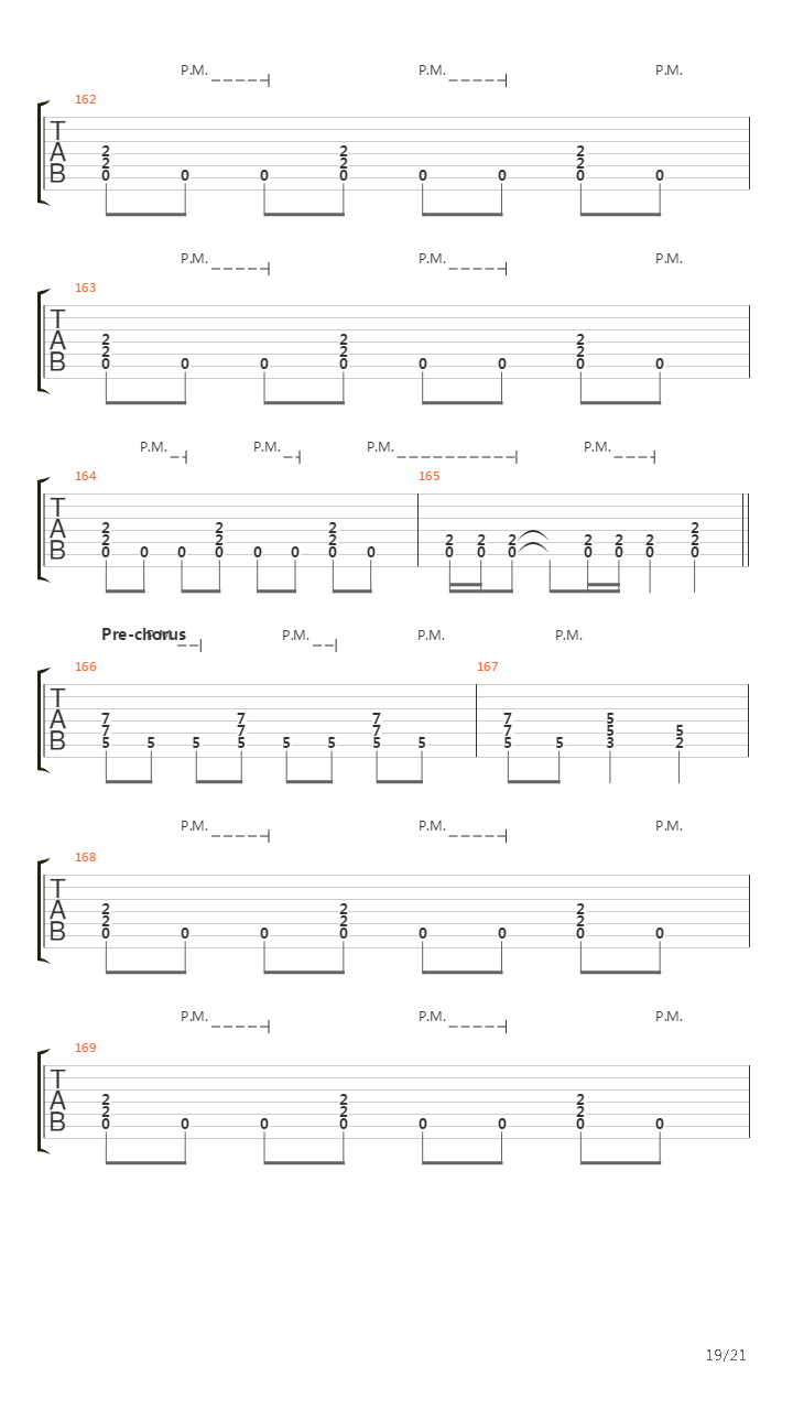 Sense Without Sanity吉他谱