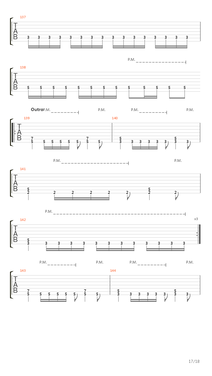 Autonomous Combat System吉他谱