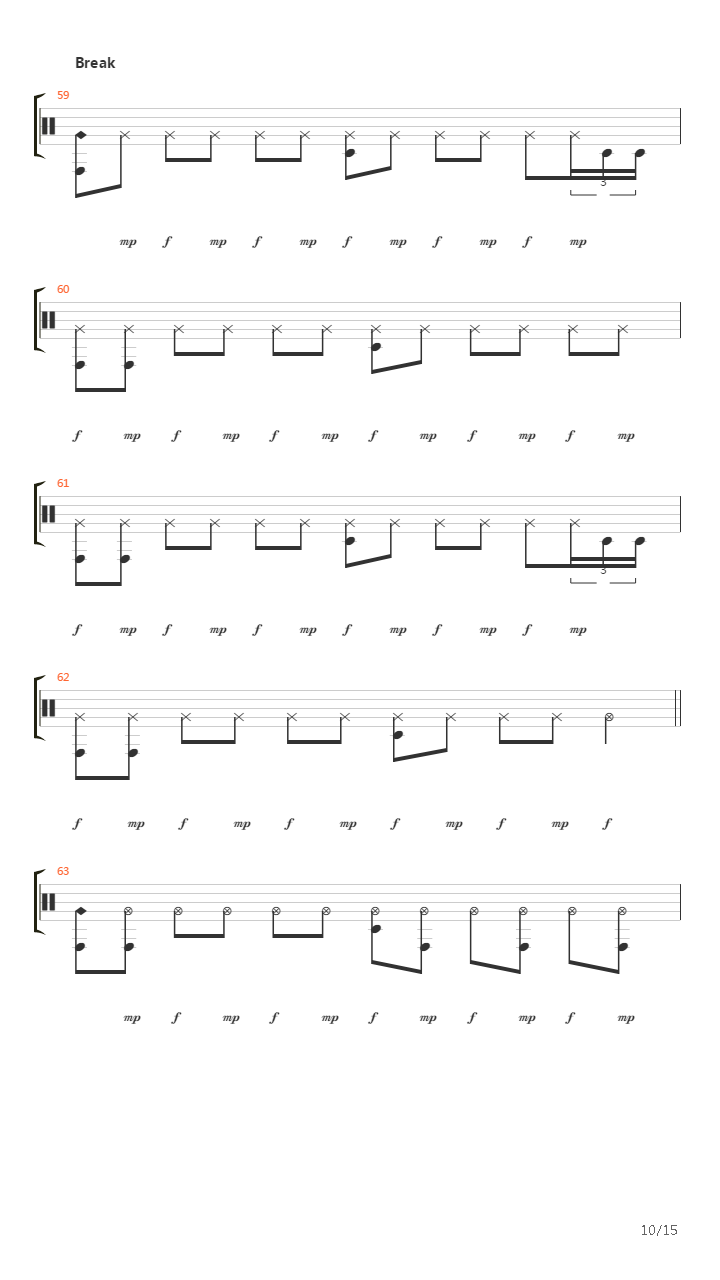 Animal吉他谱