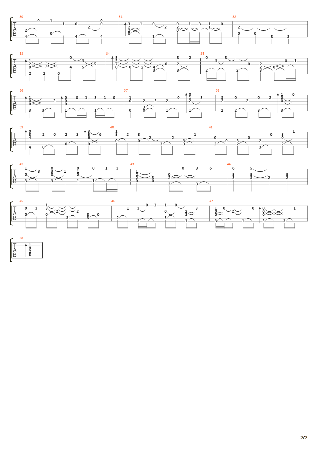 Air On A G String吉他谱