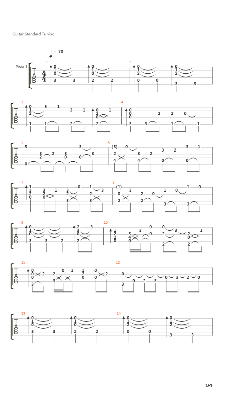 Air On A G String吉他谱